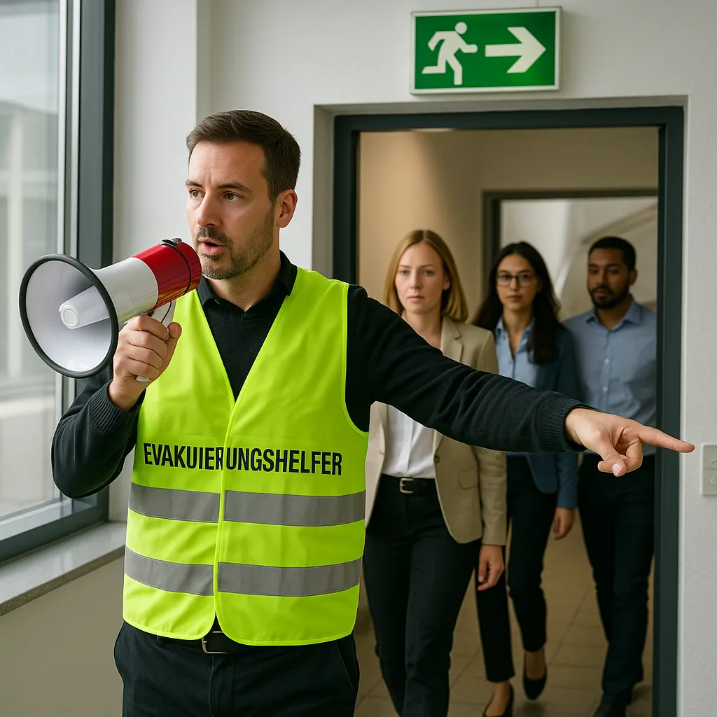 Evakuierungshelfer-Schulung für strukturierte Notfallabläufe